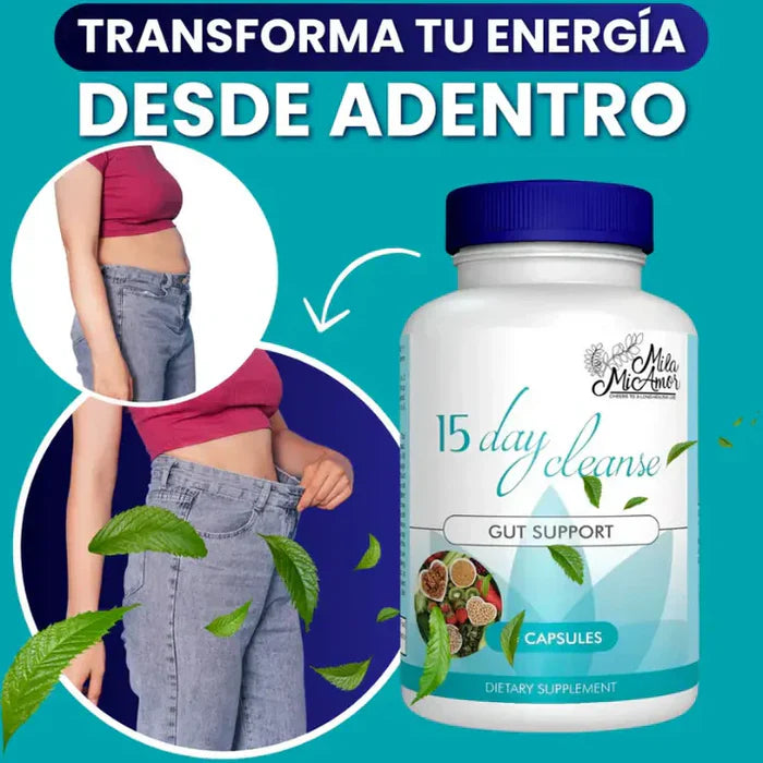 DESINTOXICANTE Y DESPARASITADOR 15 DAY® 100% ORIGINAL