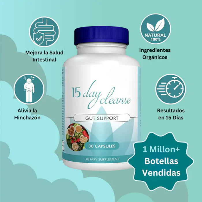 DESINTOXICANTE Y DESPARASITADOR 15 DAY® 100% ORIGINAL
