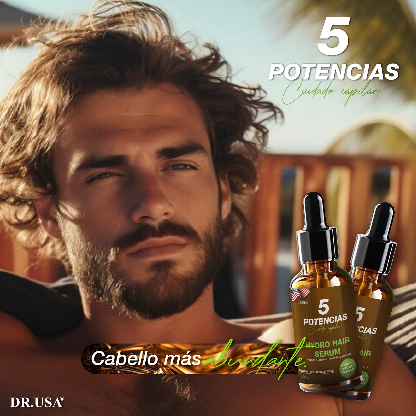 SERUM 5 POTENCIAS: 5 veces más crecimiento