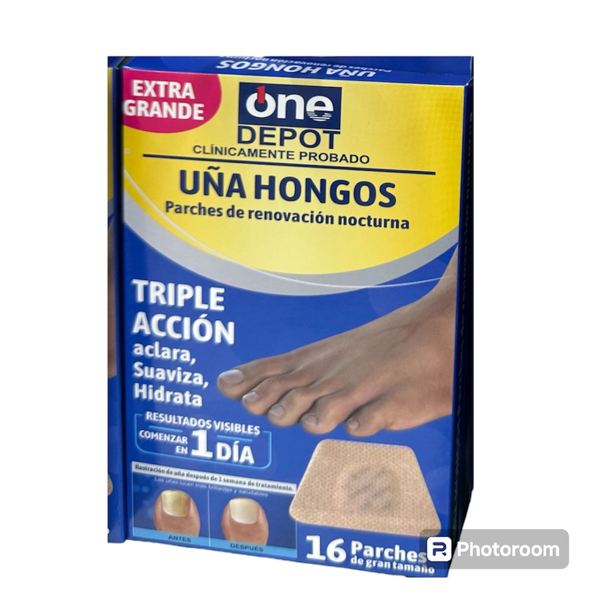16 Parches Elimina Hongos Pies