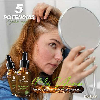 SERUM 5 POTENCIAS: 5 veces más crecimiento