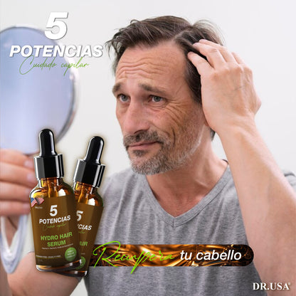 SERUM 5 POTENCIAS: 5 veces más crecimiento